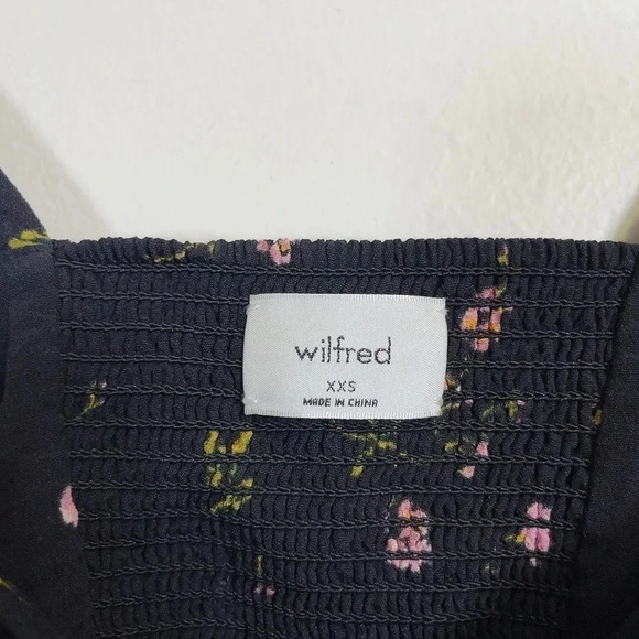 Aritzia Wilfred Bow Tank Floral Peplum Camisole - Picture 8 of 10